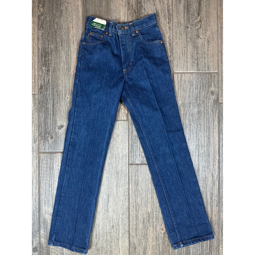 Vintage Polo by Ralph Lauren Jeans Slim Fit Dark Wash Denim‎ Kids Size 12
